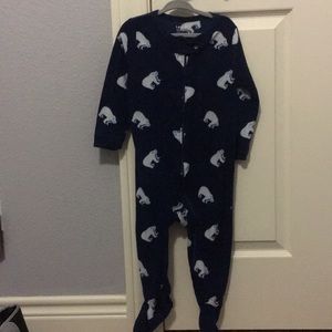 Polar bear fleece Jammies 2T